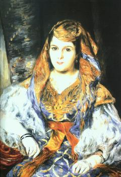 皮埃爾 奧古斯特 雷諾阿 Madame Clementine Stora (L'Algerienne)